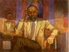 Илзе Рудзите. Портрет Юрия Николаевича Рериха