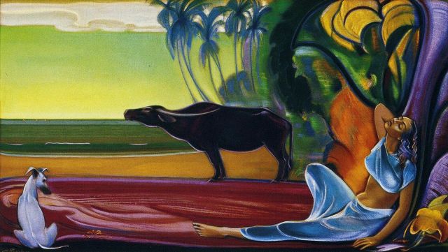 «Молчание (Тишина)», С.Н. Рерих, 1964