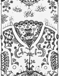 "Из-под земли", рис. Л.Берляковой