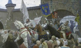 Lenepven, "Въезд Жанны в Орлеан"